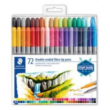 ESTUCHE DE PLÁSTICO CON 72 ROTULADORES, COLORES SURTIDOS STAEDTLER 3200 TB72 (Espera 4 dias) en Huesoi